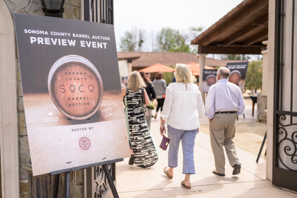 Sonoma County Wine Auction preview event